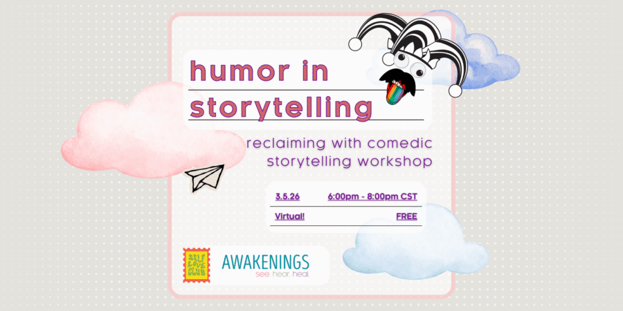 A poster for a comedy workshop.